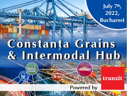 invitație eveniment revista Tranzit: Constanța Grains & Intermodal Hub